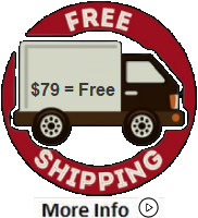 Orders $79 and over get Free USA shipping 